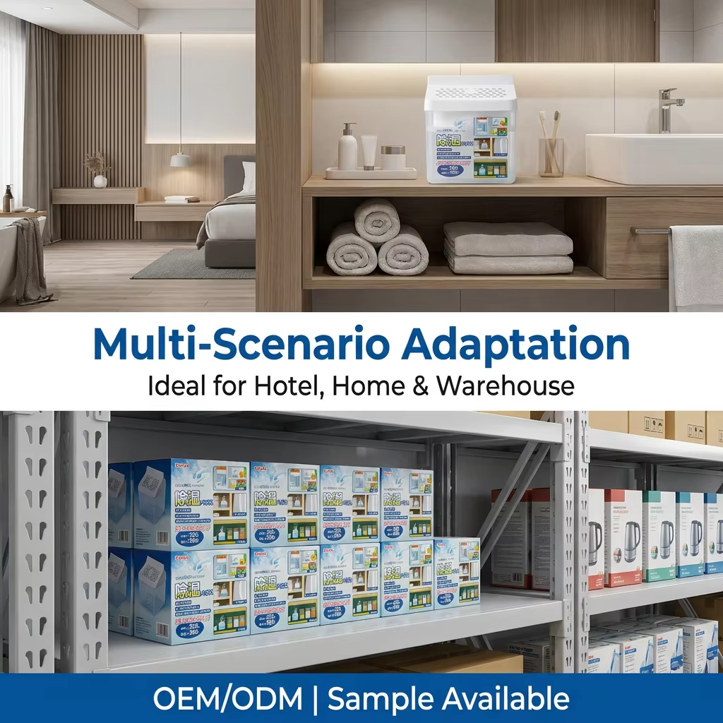 OEM Refillable Dehumidifier Bulk – Cake-Type Moisture Absorber
