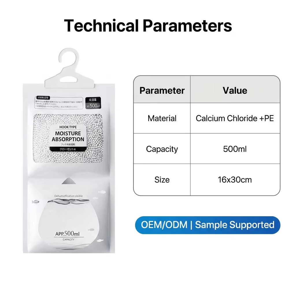 OEM Hanging Dehumidifier Bulk – Private Label Closet Moisture Absorber