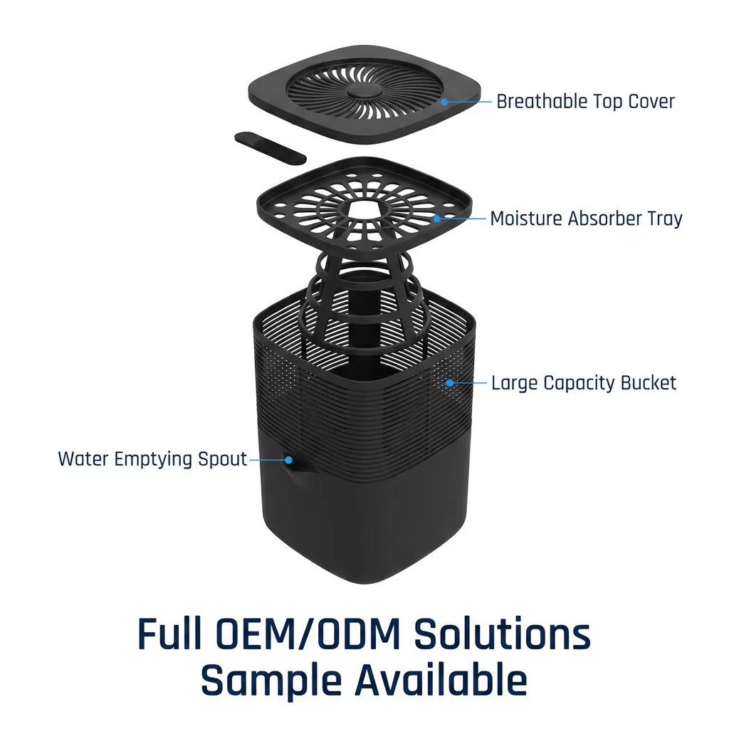 Wholesale Refillable Dehumidifier Box — Calcium Chloride Moisture Absorber | OEM/ODM
